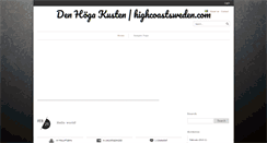 Desktop Screenshot of highcoastsweden.com